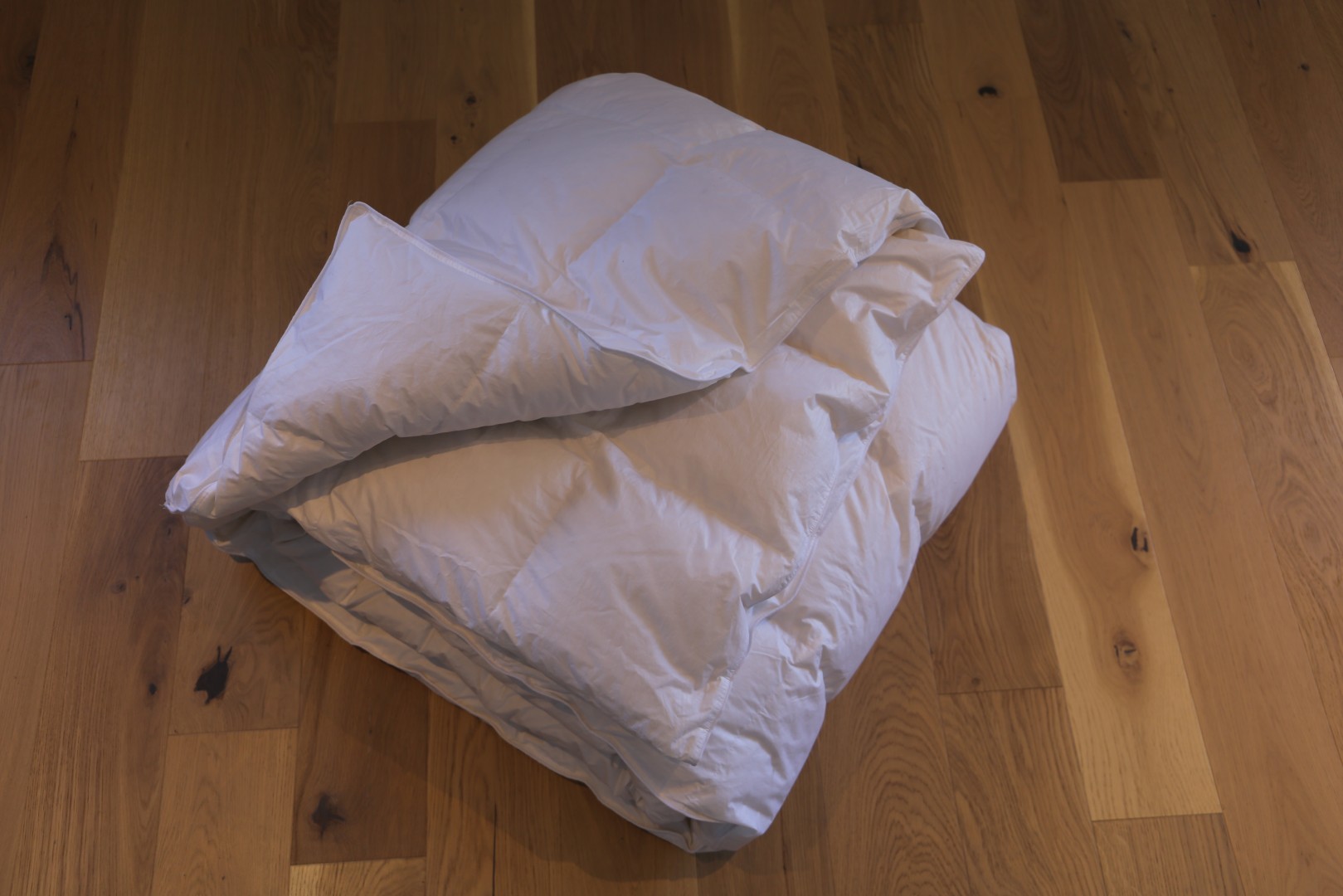 La Chouette Blanche - Couette Naturelle, Duvet d'oie, Chaude, 200x200 cm