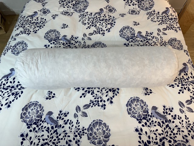La Chouette Blanche - traversin 90 cm, diametre 24cm