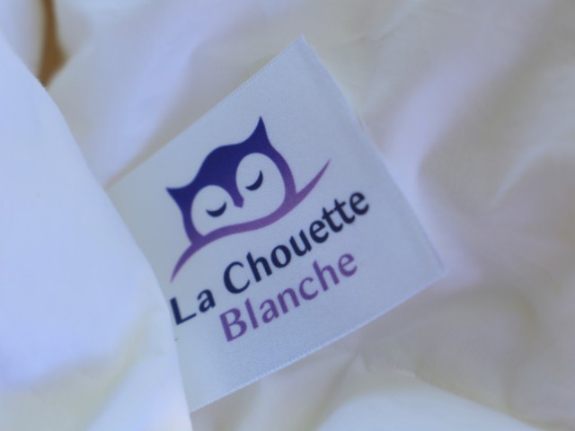 La Chouette Blanche - oreiller moelleux naturel 600, duvet de canard 50X70 cm